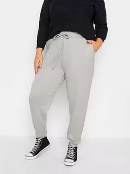 Image of Yours Elasticated Cuff Side Pocket Trouser, Grey, Size 20, Women