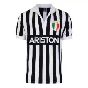 Image of Juventus 1984 Retro Home Shirt