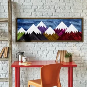 Image of TAH045 Multicolor Decorative Framed MDF Painting