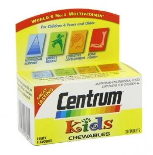 Image of Centrum Kids Chewables 30 Tablets