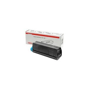 Image of OKI 43459321 Original Yellow Laser Toner Ink Cartridge