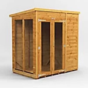 Image of Power Garden Shed 64PPSH Golden Brown