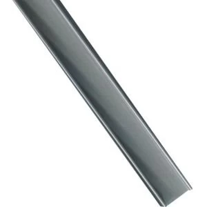 Image of IT Kitchens Black Aluminium Kitchen splashback butt joint