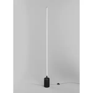 Image of Maytoni Flow Modern Dimmable LED Integrated Floor Lamp Black