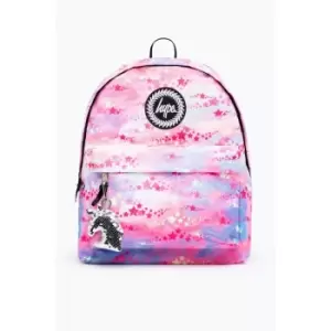 Image of Hype Rainbow Star Backpack (One Size) (Pink/Blue) - Pink/Blue