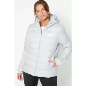 Image of Puma Hooded Grey Padded Jacket