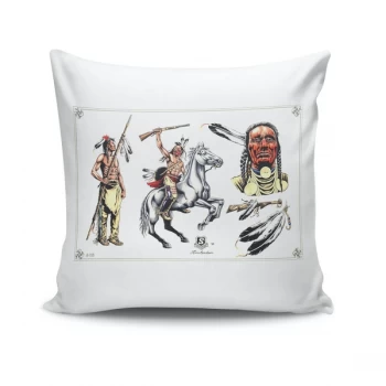 Image of NTVKRLNT-9 - No Filling Multicolor Cushion Cover