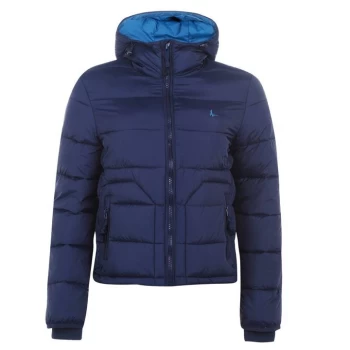 Image of Jack Wills Piper Hooded Padded Jacket - Navy