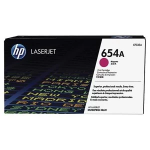 Image of HP 654A Magenta Laser Toner Ink Cartridge