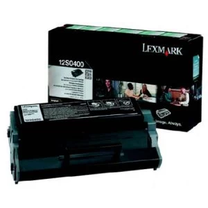 Image of Lexmark 12S0400 Black Laser Toner Ink Cartridge