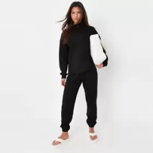 Image of Missguided Brushed Joggers - Black