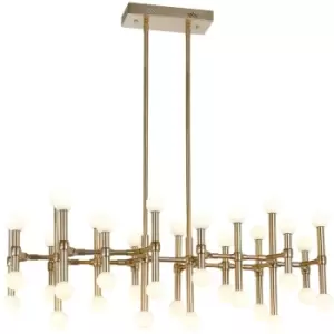 Image of Italux Lighting - Italux Giovanna Modern Integrated LED Pendant Ceiling Light, 3000K