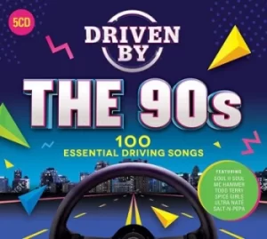 Image of Driven By the 90s 100 Essential Driving Songs by Various Artists CD Album