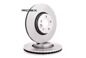 Image of RIDEX Brake disc 82B0267 Brake rotor,Brake discs FORD,VOLVO,LAND ROVER,S-MAX (WA6),GALAXY (WA6),V70 III (135),V60 (155, 157),S60 II (134)