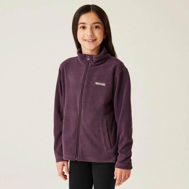 Image of Regatta King II' Full Zip Fleece Aubergine