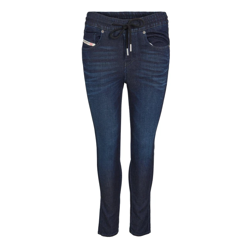Image of Diesel Womens Tail Jog Jn Straight Leg Jeans Blue Denim female 23 L32