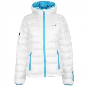 Image of IFlow Peak Mountain Jacket Ladies - White/Blue