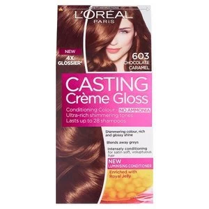 Image of Casting 603 Chocolate Caramel Brown Semi Permanent Hair Dye Brunette