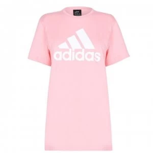 Image of adidas BOS QT T Shirt Ladies - Glory Pink
