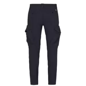Image of CP COMPANY Raso Ergonomic Fit Cargo Trousers - Blue