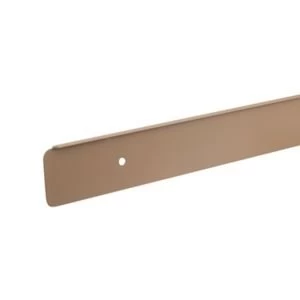 Image of Unika Toffee Aluminium Kitchen worktop end cap