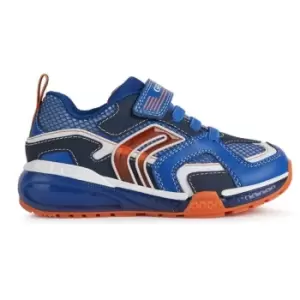 Image of Geox Bayonyc Light Up Trainers - Blue