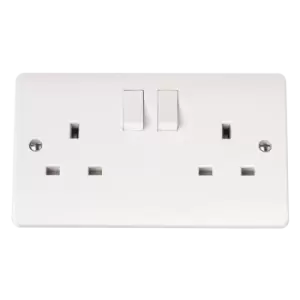 Image of 13A DP SWITCHED SOCKET WITH CLEAN EARTH
