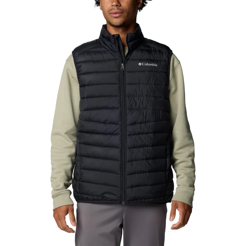Image of Columbia Mens Foster Falls Insulated Sleeveless Gilet Black male Small