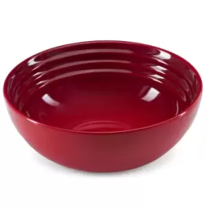 Image of Le Creuset Stoneware Cereal Bowl Cerise