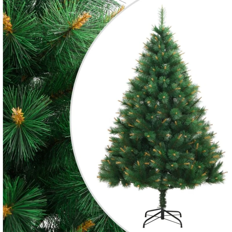 Image of VIDAXL Artificial Hinged Christmas Tree with Stand 180cm Vidaxl 356752