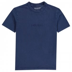 Image of Guess Icon T-Shirt - Navy