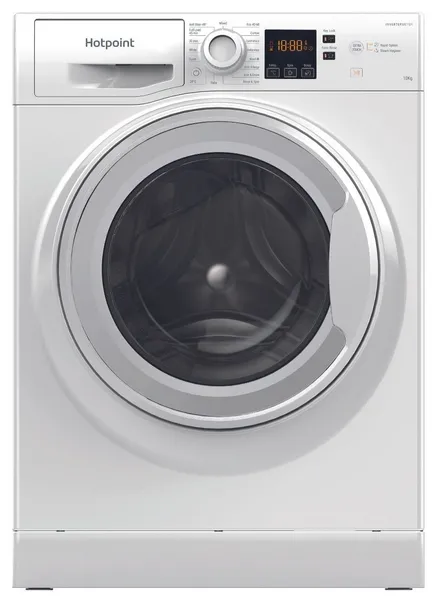 Image of Hotpoint NSWM1046WUK 10KG 1400RPM Anti-Stain Washing Machine