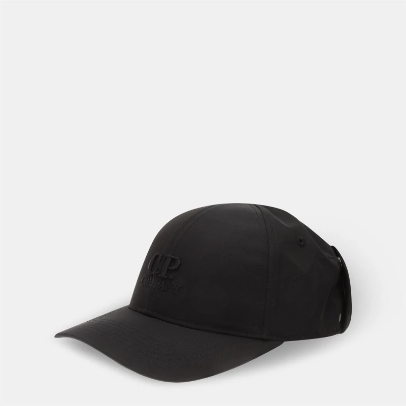 Image of CP Company Chrome-R Goggle Cap Black male M