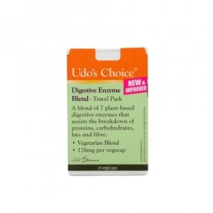 Image of Udo's Choice Digestive Enzyme Blend Travel Pack 21