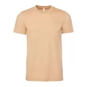 Image of Canvas Unisex Jersey Crew Neck T-Shirt / Mens Short Sleeve T-Shirt (XS) (Sand Dune)