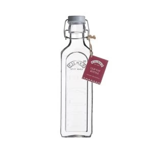 Image of Kilner Clip Top Bottle Clear/Transparent 0.6 Litre