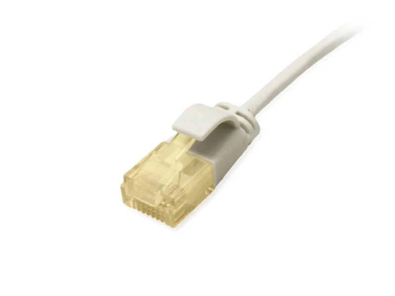 Image of Equip Cat.6A U/UTP Slim Patch Cable. 0.25m. Grey