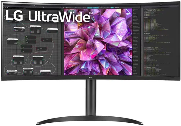 Image of LG UltraWide 34" 4WP75C-B Quad HD Curved LED Monitor