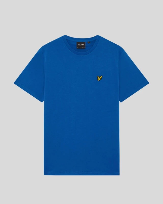 Image of Lyle & Scott Big Tall Plain T-Shirt - Blue Blue WV70J Male 1XL,2XL,3XL,4XL,5XL