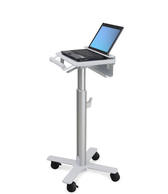 Image of Ergotron Ergotron StyleView Laptop Cart, SV10 Aluminium, White Multimedia cart SV10-1100-0