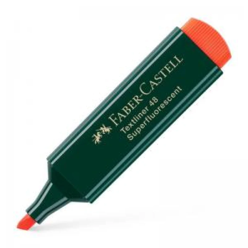Image of Faber-Castell Highlighter Textliner 48 Orange Pack 10 - 154815 49202SQ EXR49202SQ