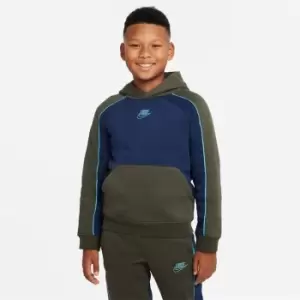 Image of Nike Sportswear Big Kids (Boys') Pullover Hoodie - Green