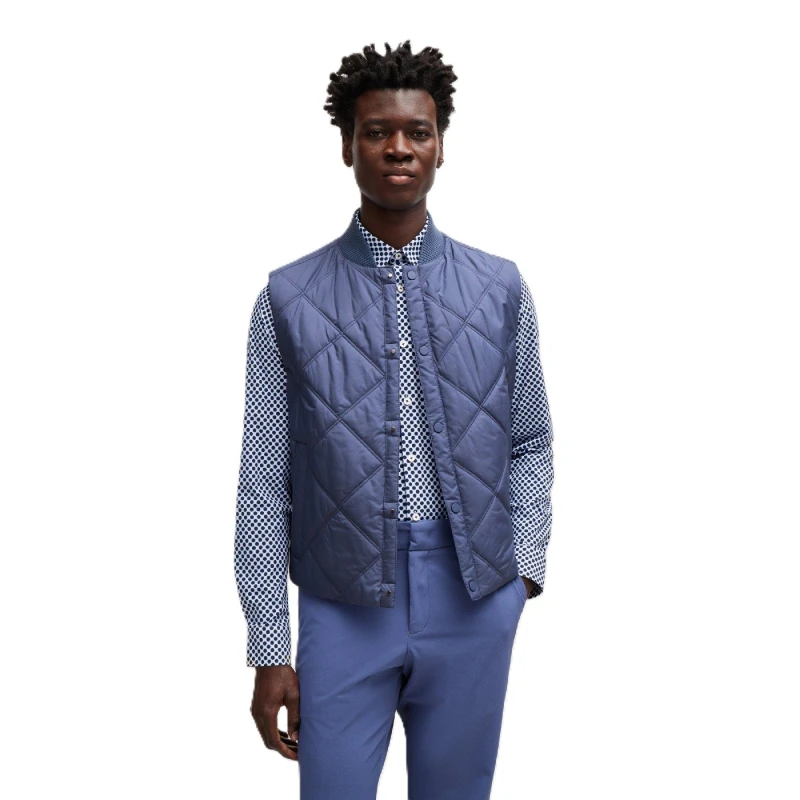 Image of Boss Mens P Canopus Formal Coat Navy male 36 (46)