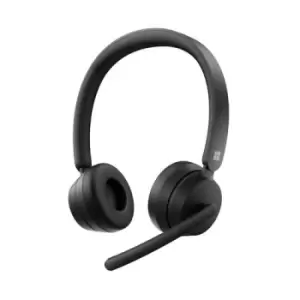 Image of Microsoft Modern Wireless Headset for Business Head-band Office/Call center Bluetooth Black