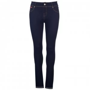 Image of Lee Cooper Denim Jeggings Ladies - Dark Indigo