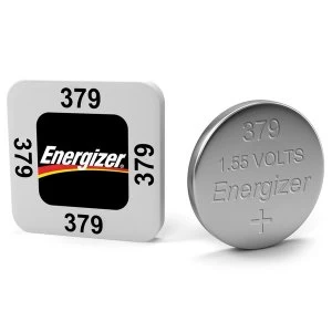 Image of Energizer SR63/S56 379 Silver Oxide Coin Cell Watch Battery