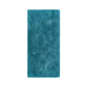 Image of Teal Shaggy Runner Rug - 67x200 - Chicago