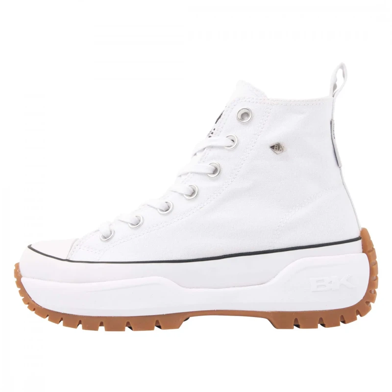 Image of british knights Womens Trainers British Knights Kaya Mid Fly Blanc Female 40