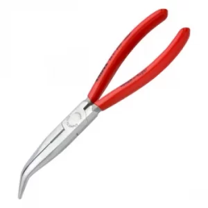 Image of Knipex 26 21 200 Snipe Nose Side Cutting Pliers (Stork Beak Pliers...