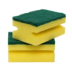 Image of Super Bright Hand-Grip Sponge Scourers 10 pcs
